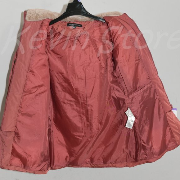 Pink (Terra Rose), Andrew Marc Ladies'‎ Walker Jacket - Picture 7 of 7
